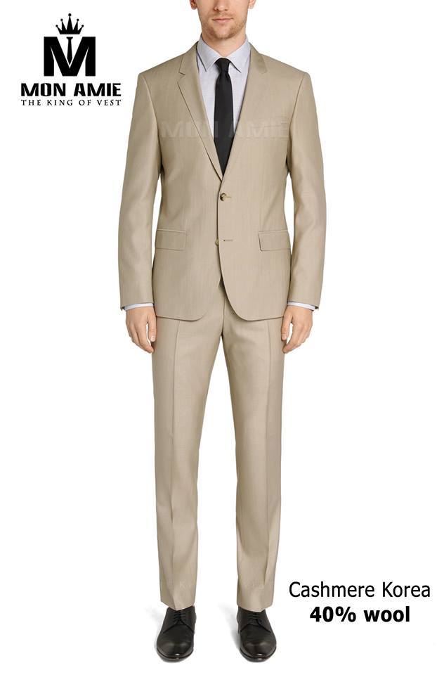 Phong cách cho Bộ vest nam màu be (Beige Suit)