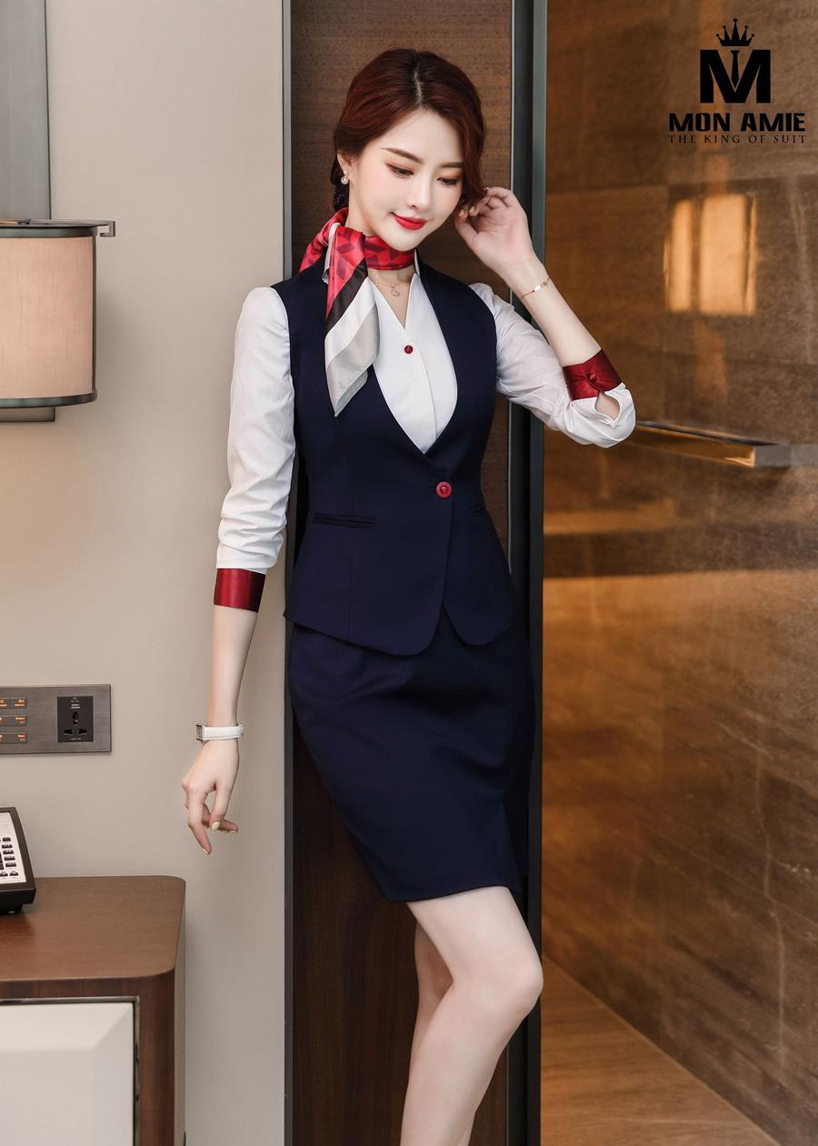 Đồng Phục Vest Nữ Công Sở pn1959