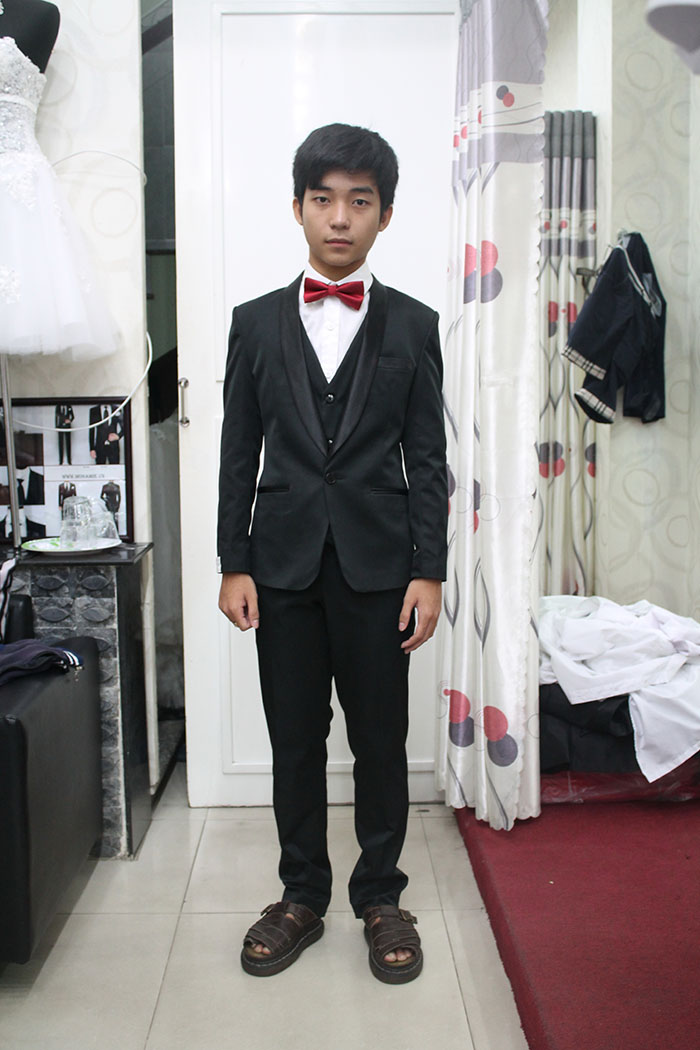 Tuxedo Trẻ Em Phong Cách Hàn Quốc TE016