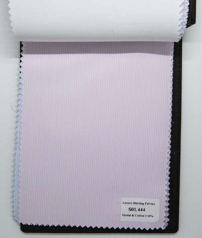 Mẫu vải may áo sơ mi hồng sọc dọc đẹp S01.444